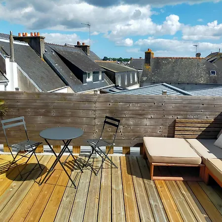 Au Bonheur Des Voyageurs Apartment Concarneau Exterior photo